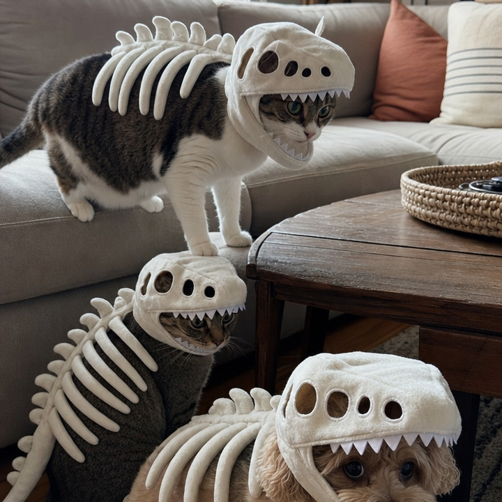 Jurassic Paws™ Glow Skull Costume